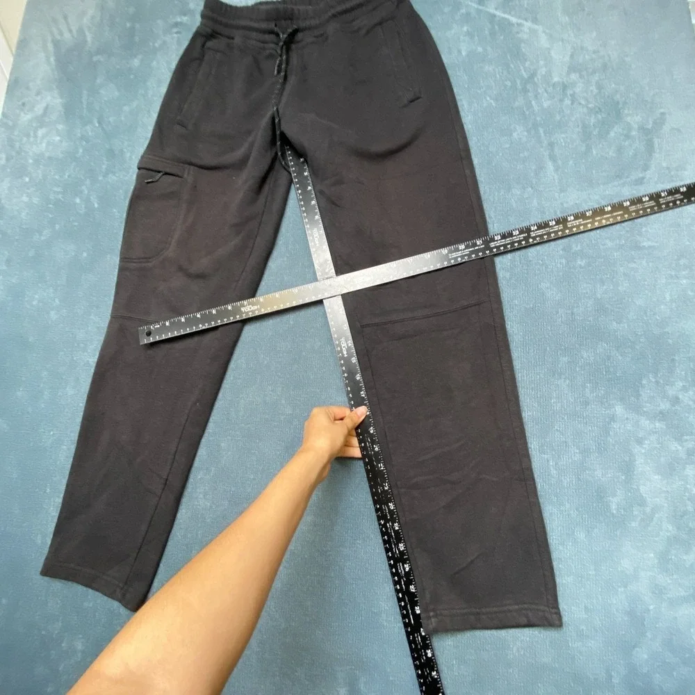 Weatherproof Vintage Cargo Sweatpants Mens Small Gray Fleece Lined Tapered Leg